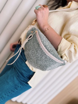 Nerka Boucle Szałwia