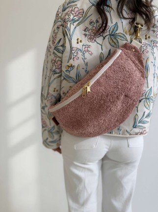 Giga nerka Boucle Old Rose