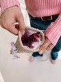 kolorowa saszetka ze sztrkusu handmade.jpeg