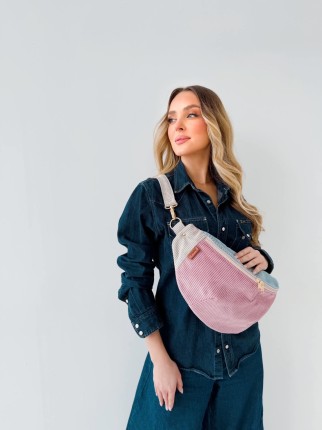 Wysyłka 24h - Giga nerka Sztrukslove Mix Pastel z kieszenią dodatkową na tyle nerki