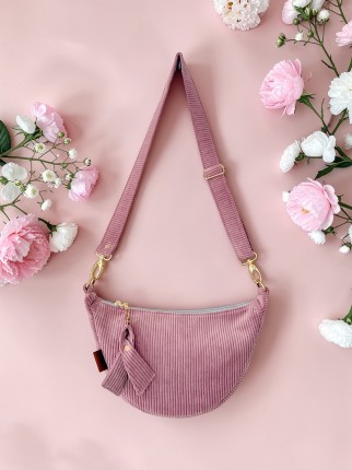 Wysyłka 24h - Torebka crossbody Sztrukslove Rose ze złotem